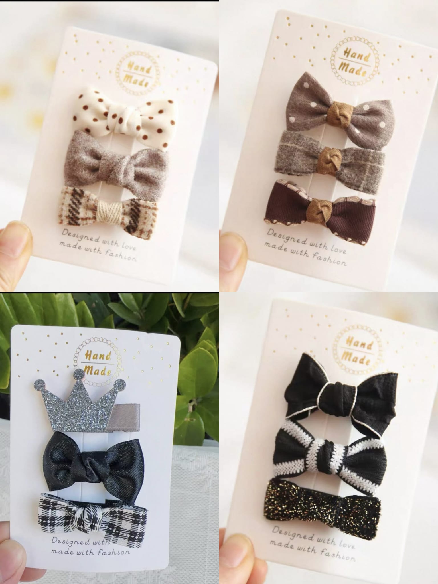 EM Baby Hair clips (Set of 3)